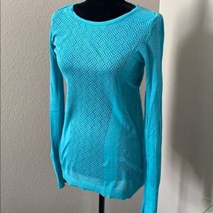 Teal Long Sleeved Sweater